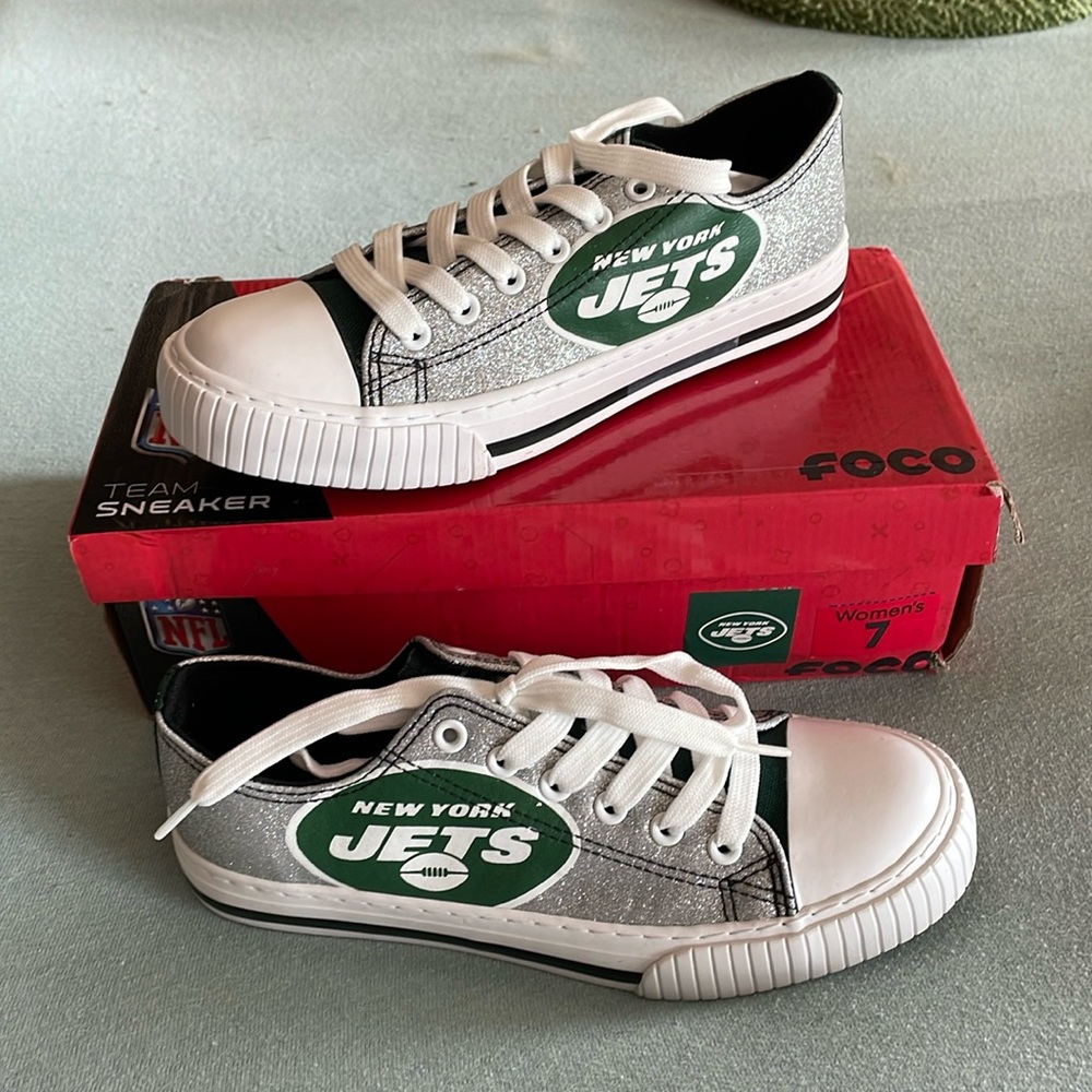 NWB NFL NY Jets Sneakers